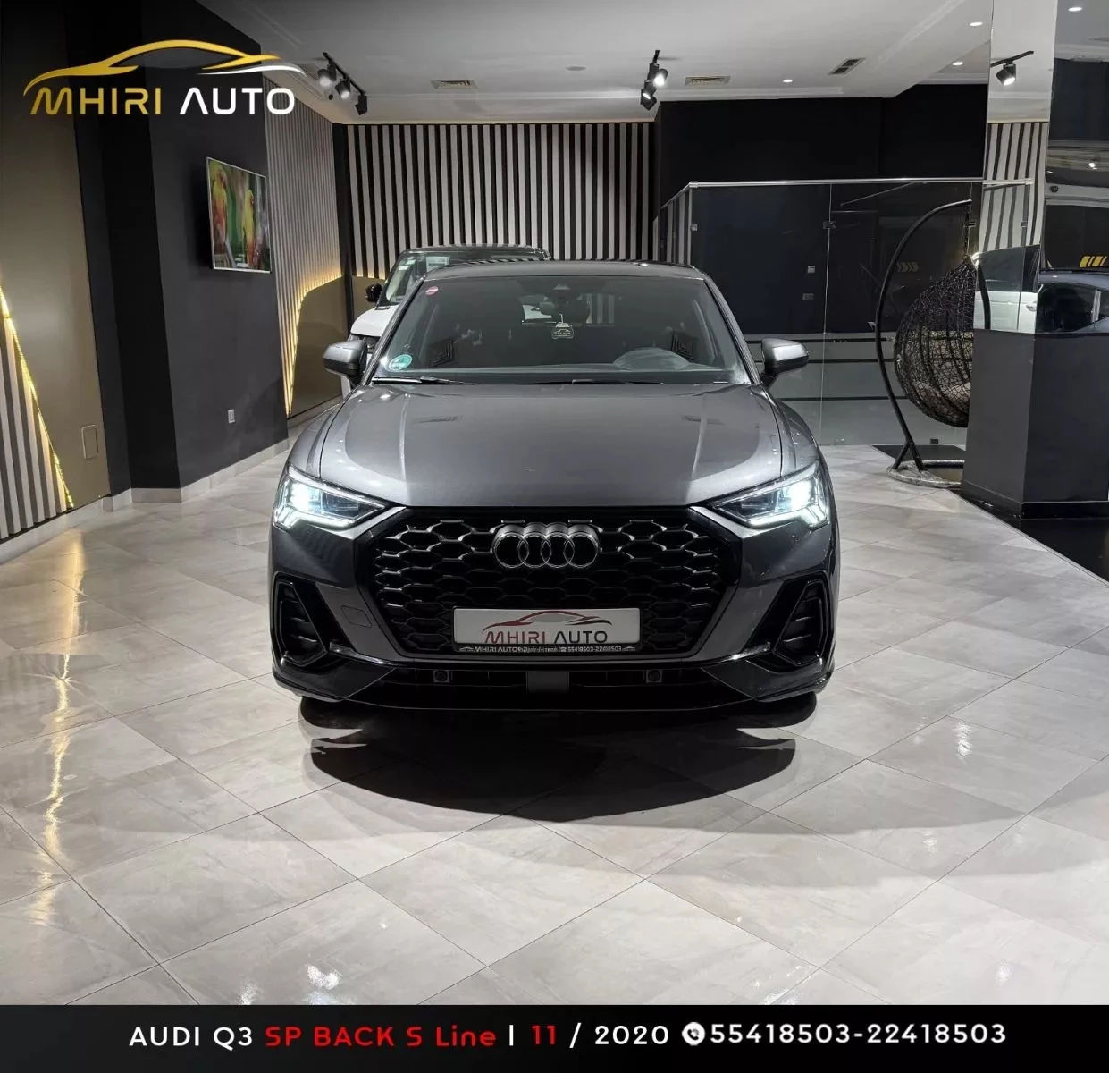 Audi Q3 Sportback S-Line 35 1.5 TFSI 16V GPF Mild Hybrid DSG7 150 cv Boîte auto