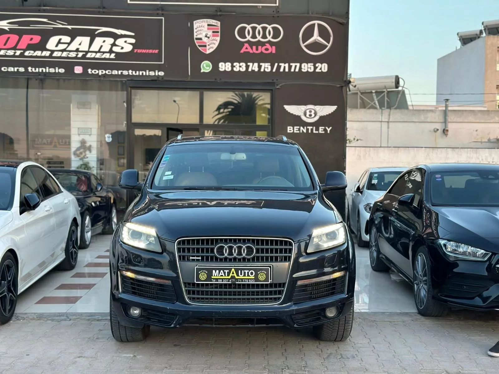 Audi Q7 S-Line 7 places 3.0 TDi V6 24V DPF Quattro Tiptronic6 211 cv Boîte auto