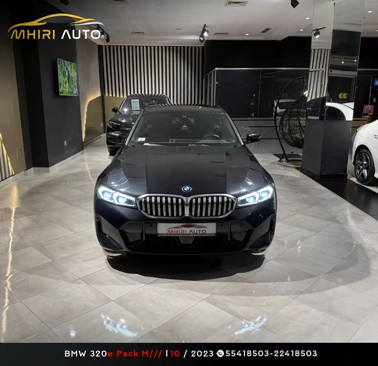 BMW Série 3 Pack M 320e 2.0 TPT 16V 204 Plug in Hybrid Steptronic8 163 cv Boîte auto