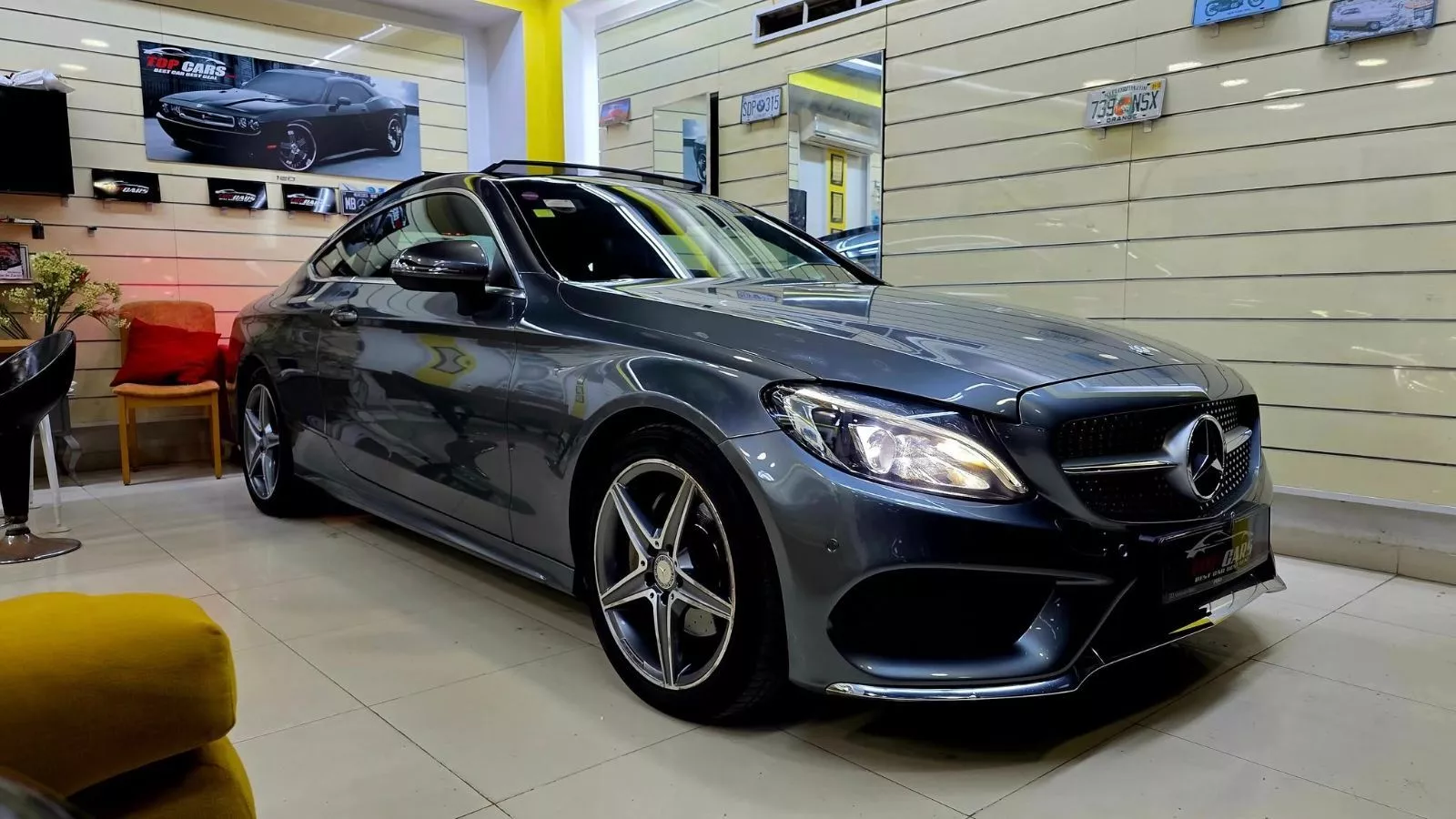 Mercedes-Benz Classe C coupé AMG 180 1.5 i 16V 9G-TRONIC 156 cv Boîte auto