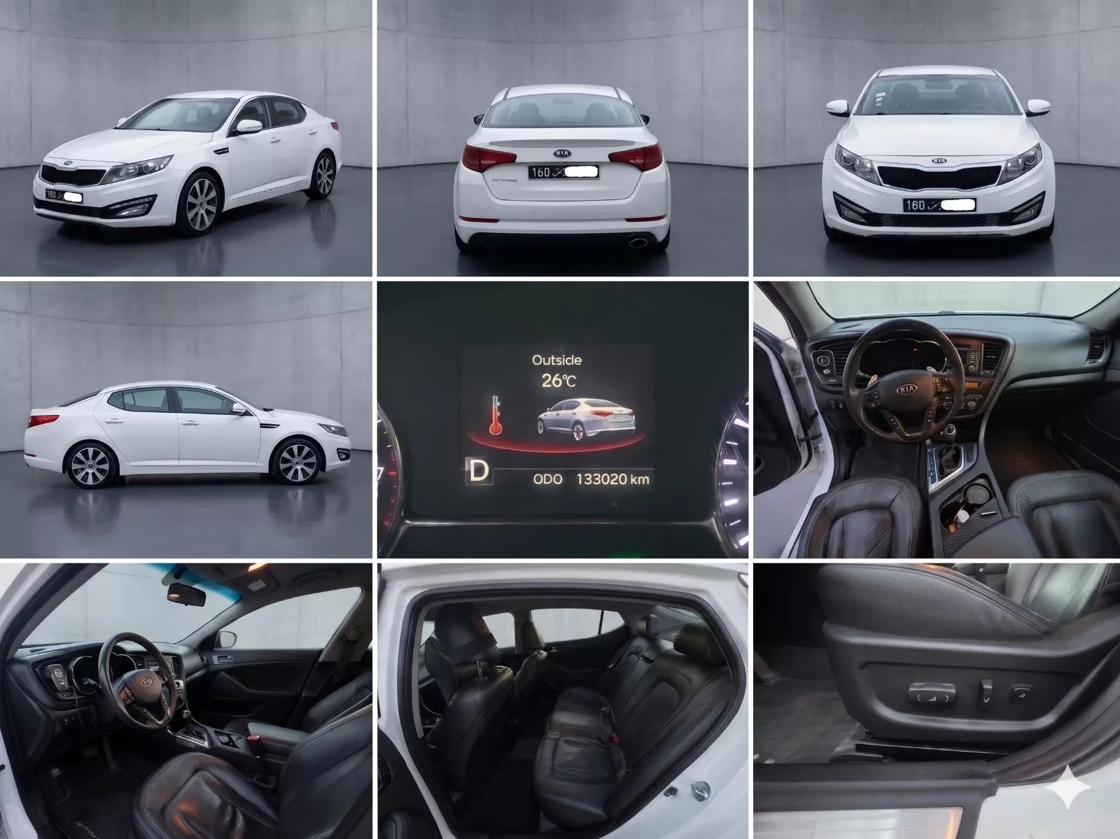 KIA Optima 2.0 CVVL Berline 16V 165 cv Boîte auto
