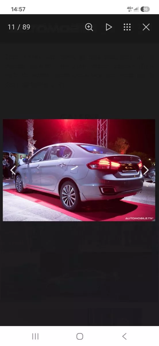 Suzuki Ciaz GLX 1.5 L 105 cv Boîte auto