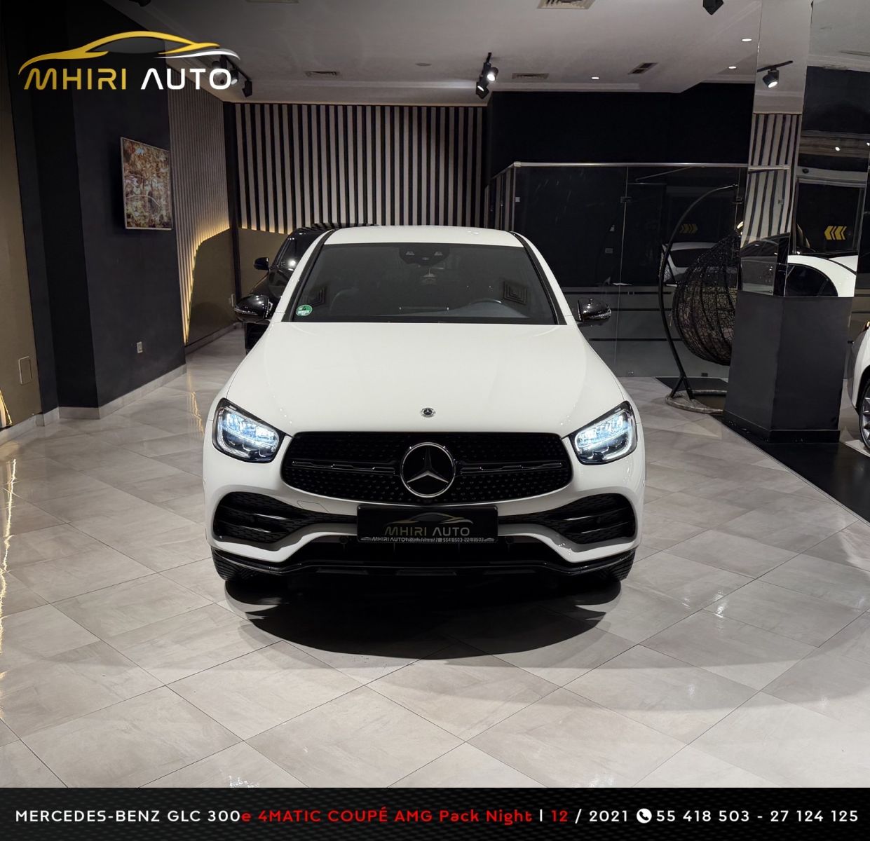 Mercedes-Benz GLC Coupé AMG 300 e 2.0 i 16V 320 EQ Power 4MATIC 9G-TRONIC 211 cv Boîte auto