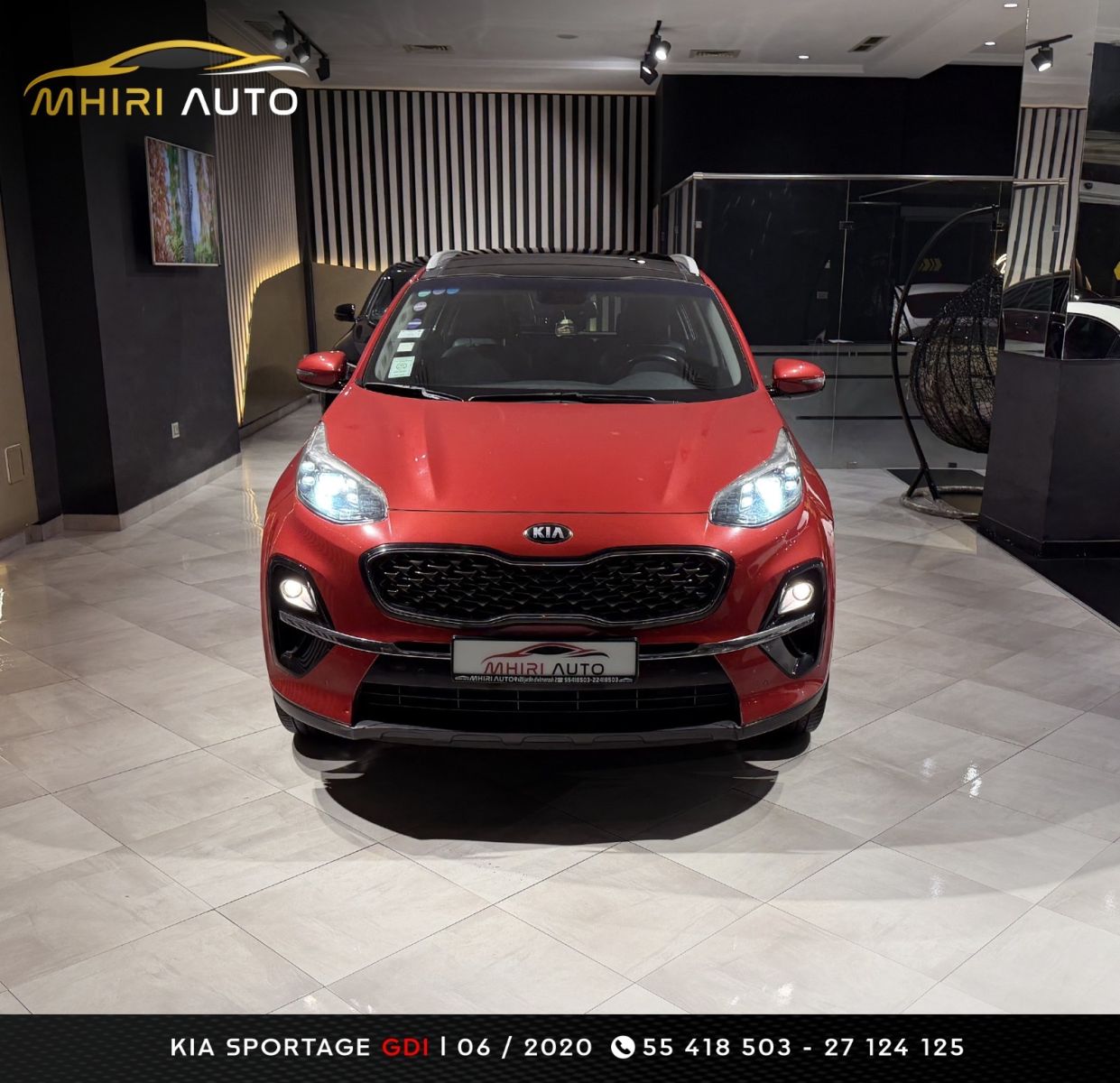 KIA Sportage 1.6 GDi CVVT 16V 4x2 132 cv Boite Auto