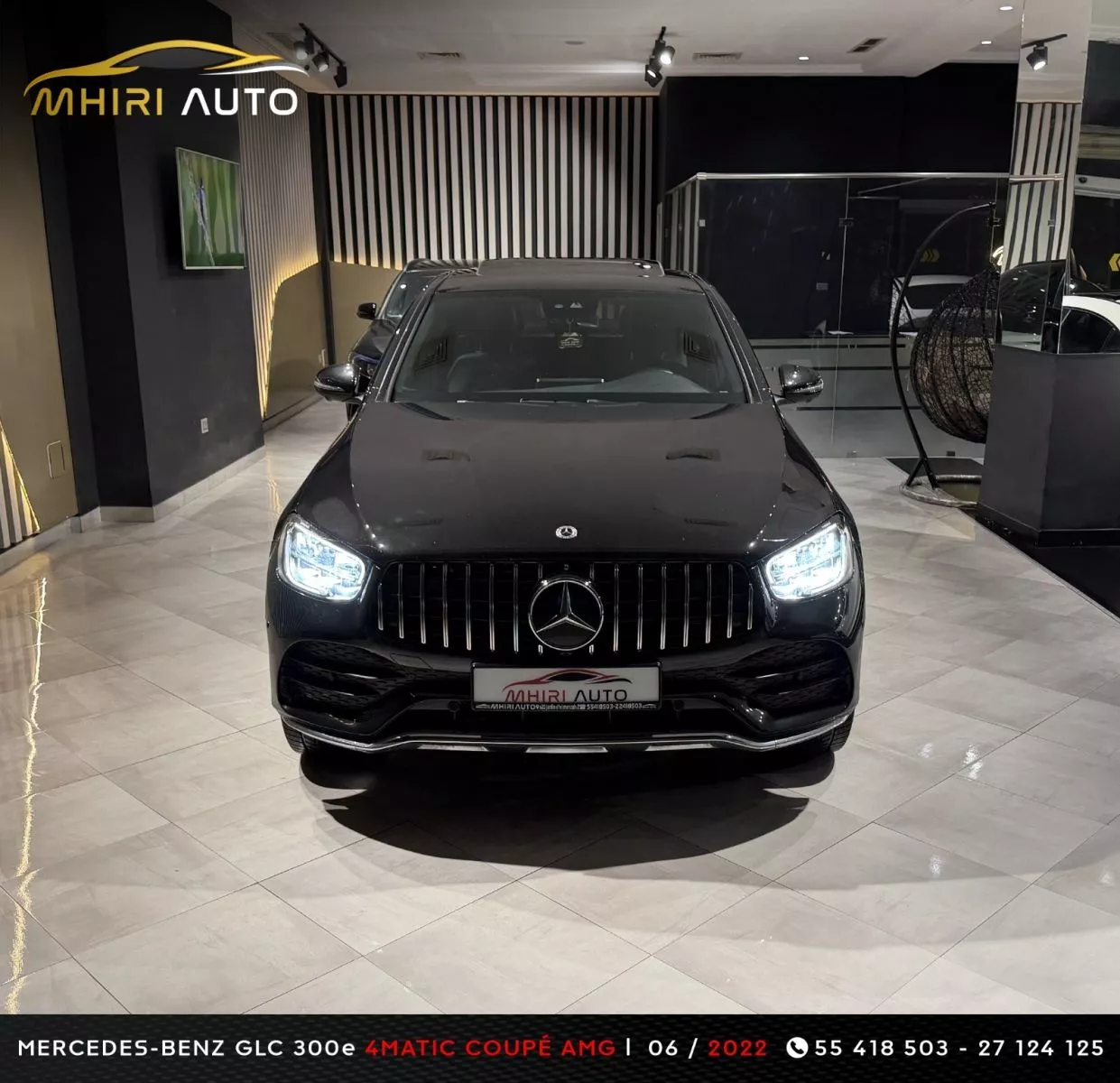 Mercedes-Benz GLC Coupé AMG 300 e 2.0 i 16V 320 EQ Power 4MATIC 9G-TRONIC 211 cv Boîte auto
