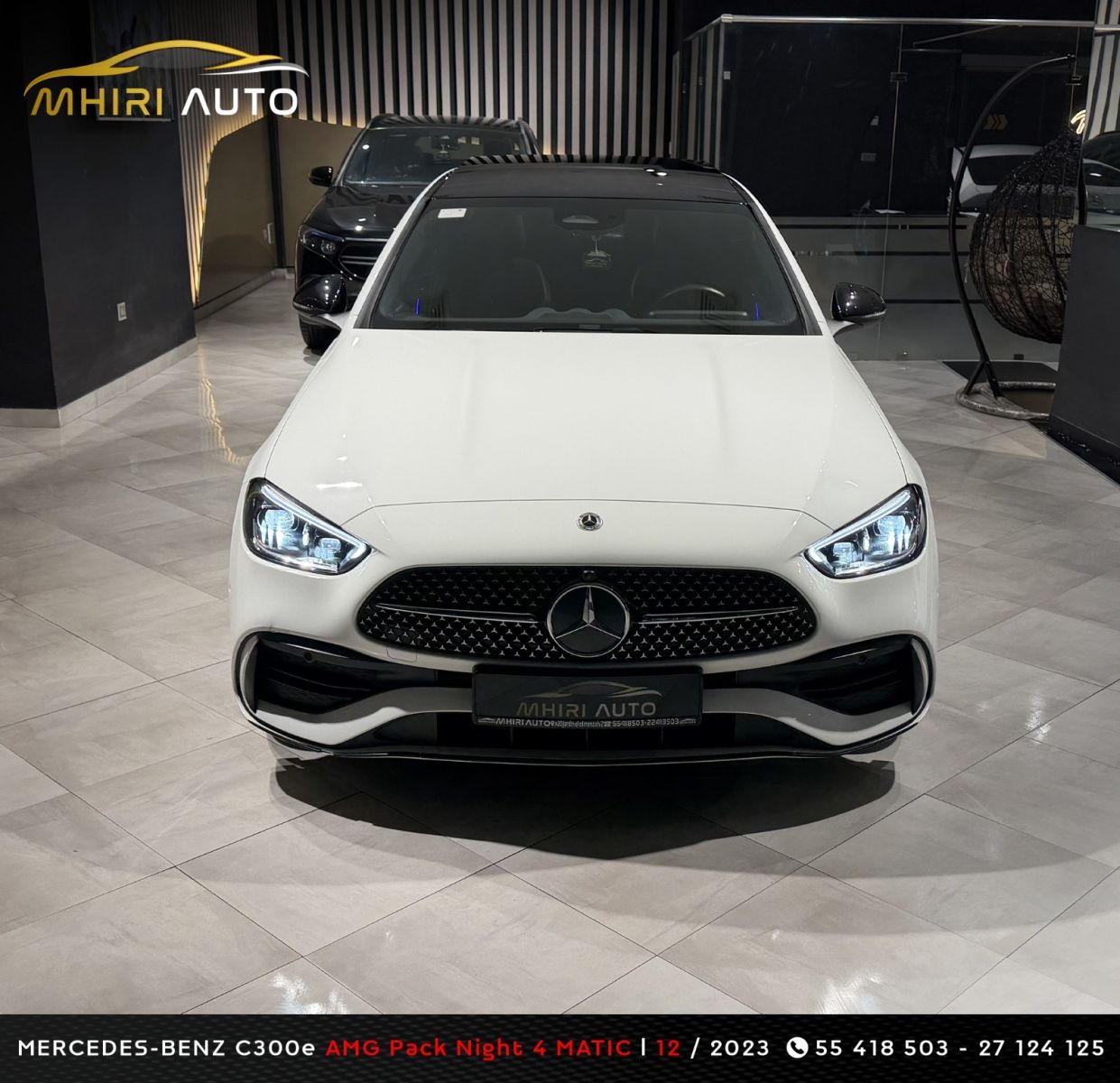 Mercedes-Benz Classe C AMG + 300 e 2.0 i 16V 313 EQ Power 4MATIC 9G-TRONIC 204 cv Boîte auto