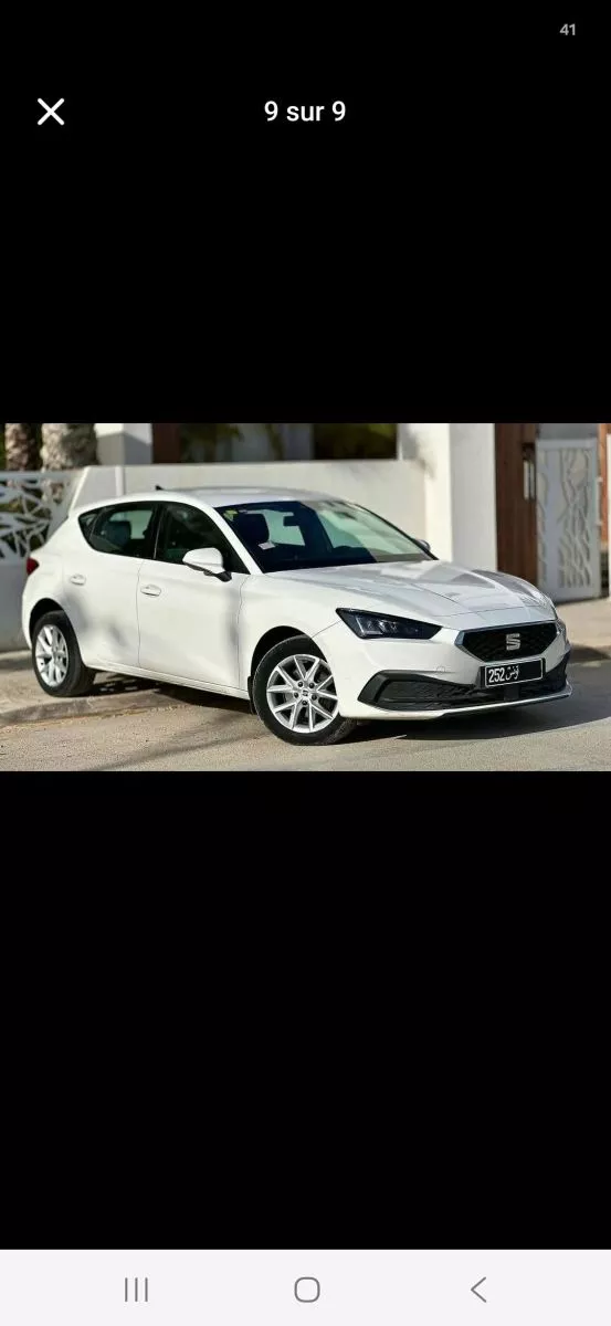 Seat Leon Dynamic 1.5 TGI CNG 16V DSG7 131 cv Boîte auto