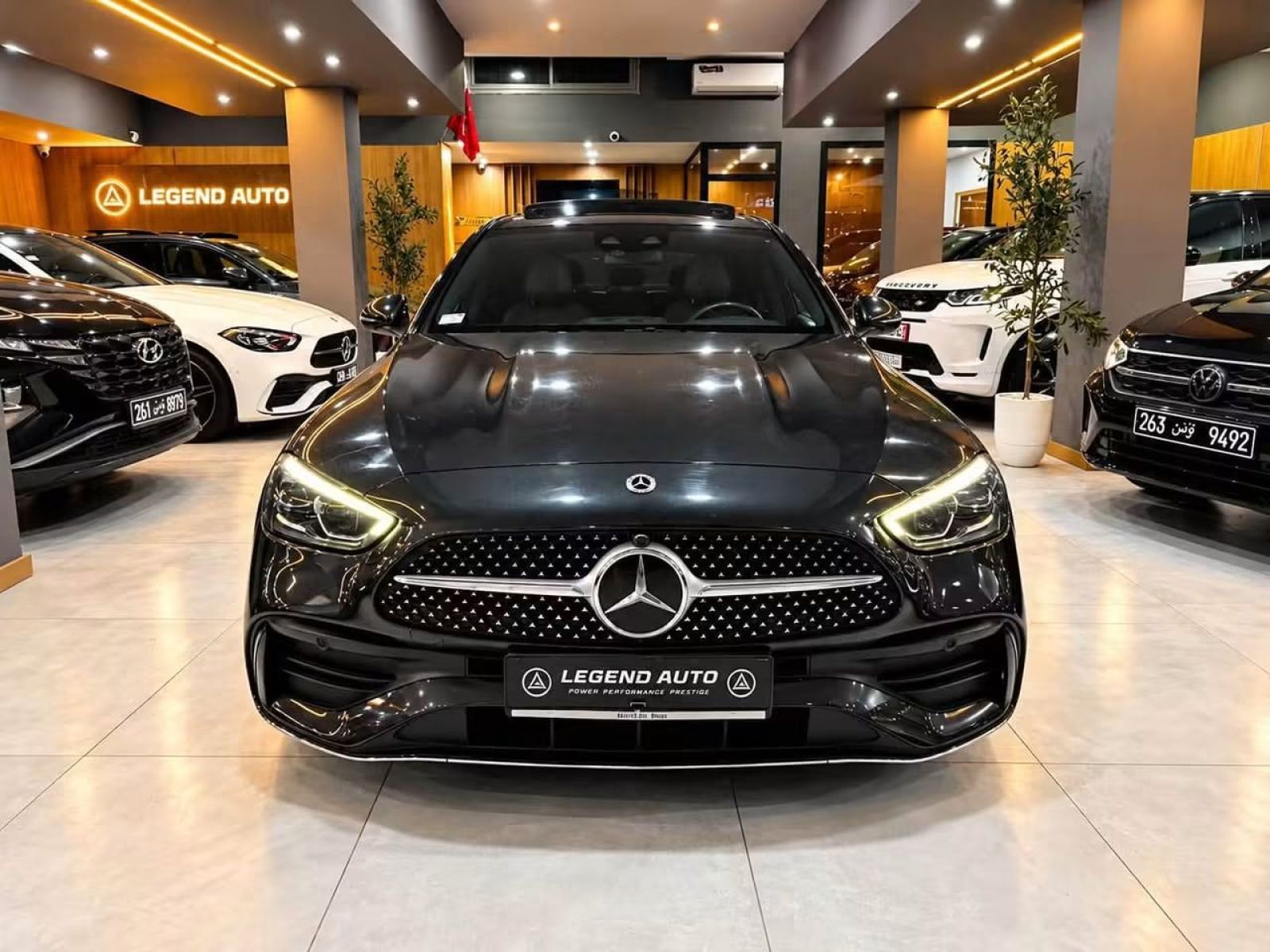 Mercedes-Benz Classe C AMG + 180 1.5 i 16V EQ Boost 9G-TRONIC 170 cv Boîte auto